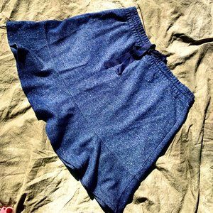 "Loft" blue 'sparkle' skirt, L